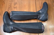 Sergio Grasso NEW Baxter Nubuck tall boots black 46 NM ~USA mens 11.5-12