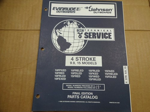 1996 omc hp 4 - 9.9,
