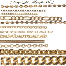 9ct gold chain necklace - 9ct,