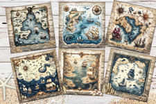 Card Toppers Vintage Style