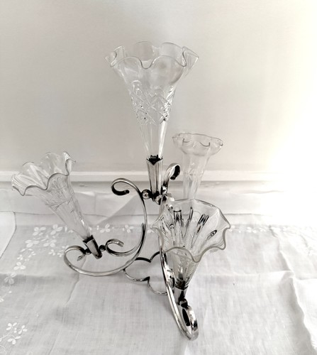 Silver antique epergne - silver,