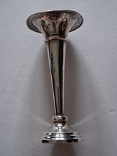 Antique Solid Silver Bud Vase