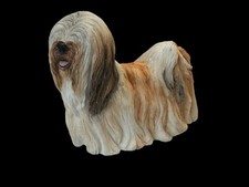 Border Fine Arts Dogs & Pups Galore A3840 Lhasa Apso Standing Figurine Used