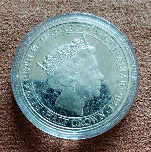 Elizabeth 2021 half crown - elizabeth,