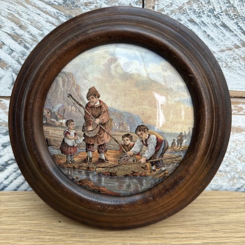 Antique vintage oak turned - oak,