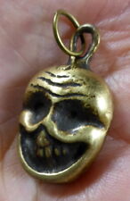 TIBETAN SMALL SKULL THOKCHA THOGCHAG PENDANT AMULET PROTECTION, LUCK LOVE SAFETY