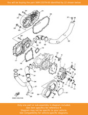 YAMAHA Seal, Crankcase