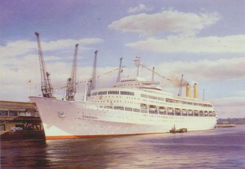 Canberra ocean liner - ss,