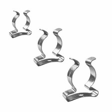 SPRING TERRY CLIPS CLOSED TYPE SPRING STEEL TOOL CLIPS HEAVY DUTY UK MADE !!!