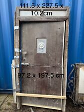 SOLID OAK FRONT STABLE DOOR ANTIQUE PERIOD RECLAIMED OLD WOOD With Frame Hinges