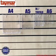 DL A5 A4 SLATWALL/WALL Leaflet