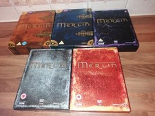 Merlin series 1-5 DVD Box Sets