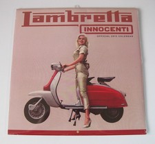 LAMBRETTA INNOCENTI CALENDAR 2015  NEW & SEALED 12 QUALITY  FRAMEABLE PAGES