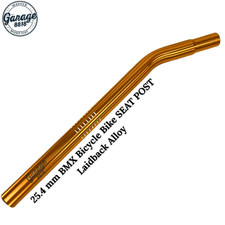 Gold BMX Seat Post 25.4 mm
