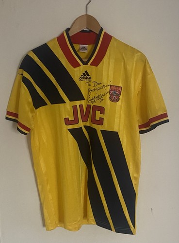 Signed adidas arsenal 94 - signed, 93/94