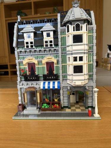 Lego modular building green - lego,