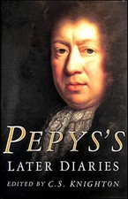 Pepys's Later Diaries by Pepys, Samuel Hardback Book The Cheap Fast Free Post