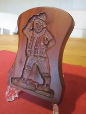 Carved Wooden Cookie Stamp – Made in New Zealand (Rare)