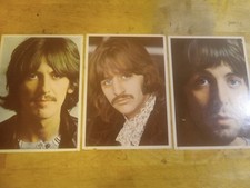   Beatles  White Album Photos, Late 70s, Harrison, McCartney , Starr ,signed?