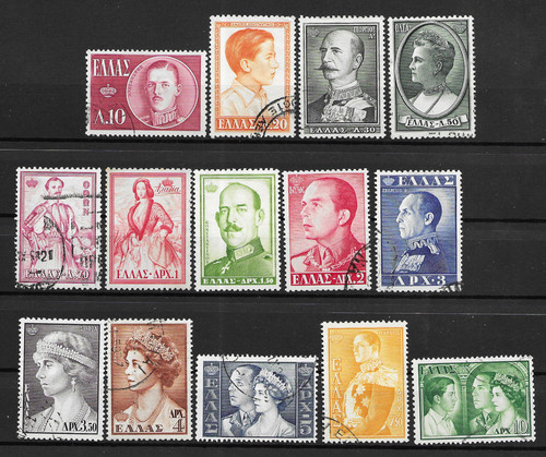 Greece 1957 greek kings - 1957,