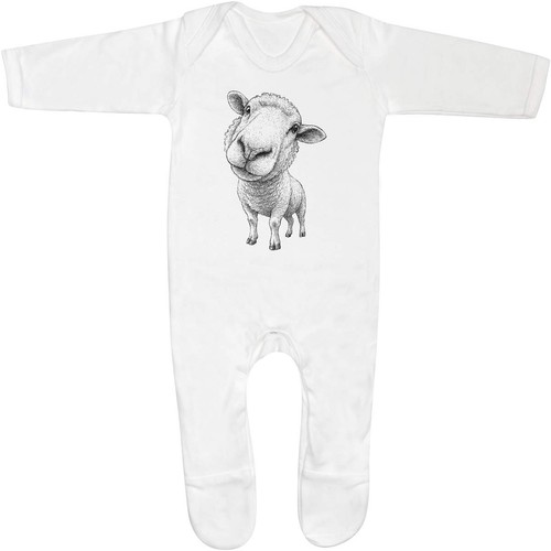 Funny sheep baby romper - 'funny,