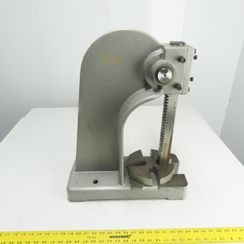 Ton manual bench arbor press - ton,