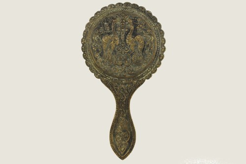 Antique brass ornate two - antique,
