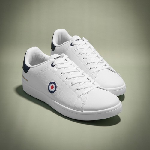 Lambretta mens trainers white - trainers,