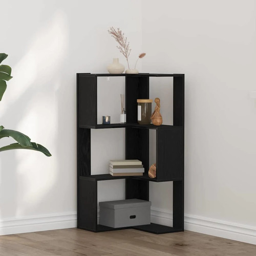 Modern wooden tier - wooden, corner