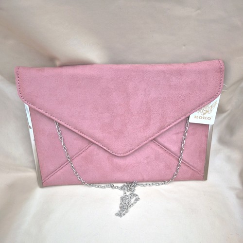 Women pink clutch bag - , by