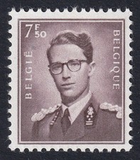 BELGIUM 1958 Baudouin 7f.50