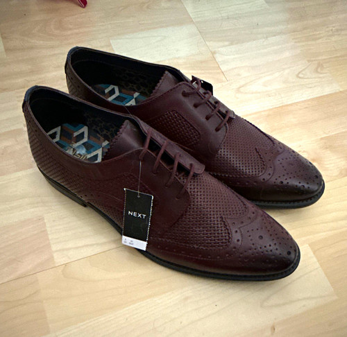 Next men brown brogue - men's,