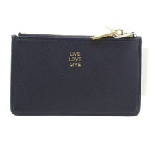Estella Bartlett Card & Coin Purse Credit Card Holder Wallet Dark Blue Ladies