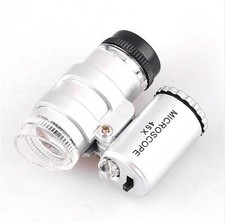 Small Pocket Microscope 45x