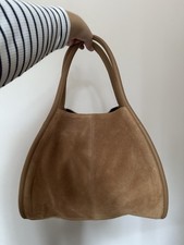 ASOS design tan suede tote