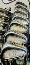 CLEVELAND TOUR ACTION TA2 IRONS 4-PW GOLF CLUBS STIFF FLEX NEW GRIPS 24 HOUR DE