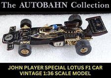 Vintage Diecast Corgi John Player Special Lotus Formula 1; 1:36 scale Racing Car