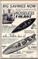 1956 Print Ad Folbot Folding