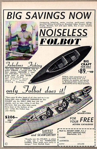 1956 print folbot folding - print,
