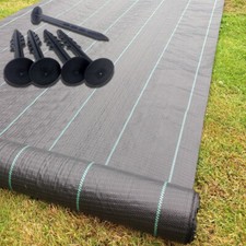Garden Landscape Fabric Membrane Weed Control Killer Guard Cover Sheet Protect
