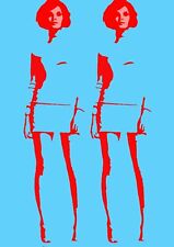 Original Graffiti Pop Art Fashion Illustration Modern Art Postcard Print