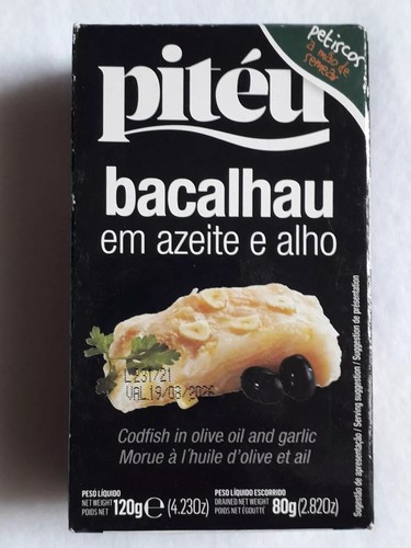 Pitéu portuguese cod fish - portuguese, in