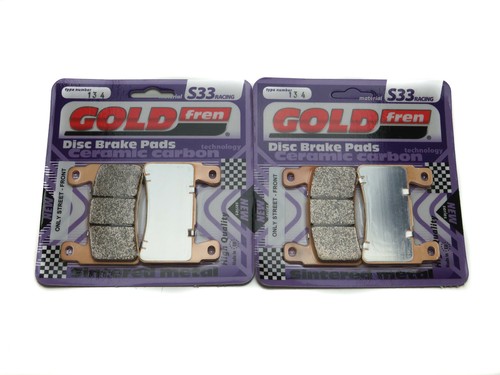 Goldfren s33 brake pads front - pads,