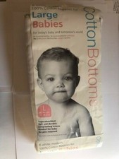 cotton bottoms 6 pack nappies
