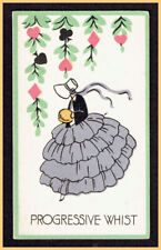 818 1xC Vintage Derby Whist Single Score Card - Stubborn Donkey