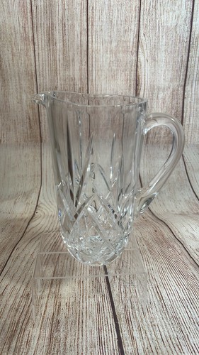 Vintage heavy cut glass - glass, water