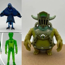 Ben 10 Figures X 3 inc - Big Chill Cloaked Action Figure 4” B6 Multi Buy