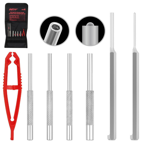 6pc roll pin starter - pin, &
