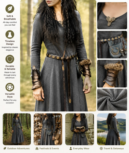 Women medieval gothic - women, maxi