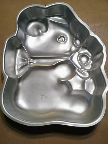 Vtg wilton teddy - wilton, pan